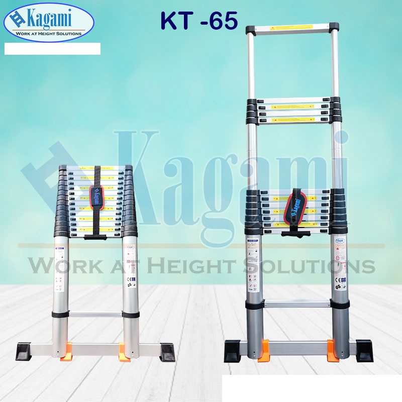 Thang Nhôm Rút Đơn 6m5 Kagami KT -65